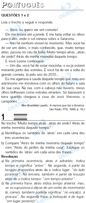 Resolução Comentada - Questão 01