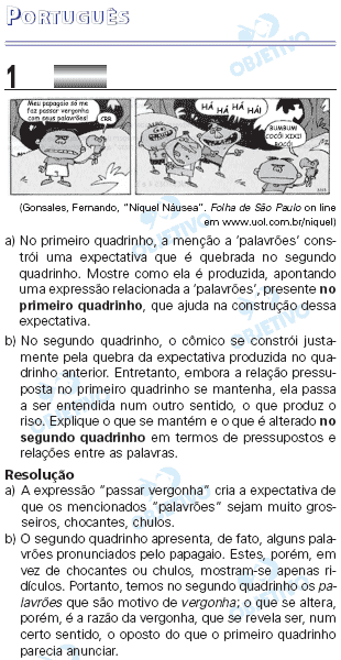 Resolução Comentada - Questão 01