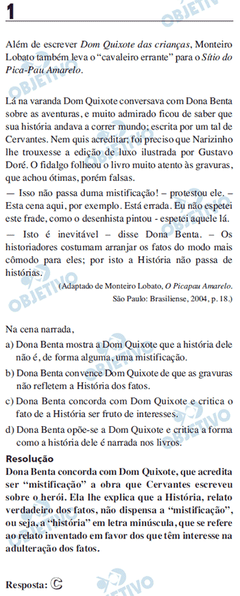 Resolução Comentada - Questão 01