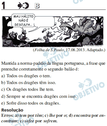 Resolução Comentada - Questão 01