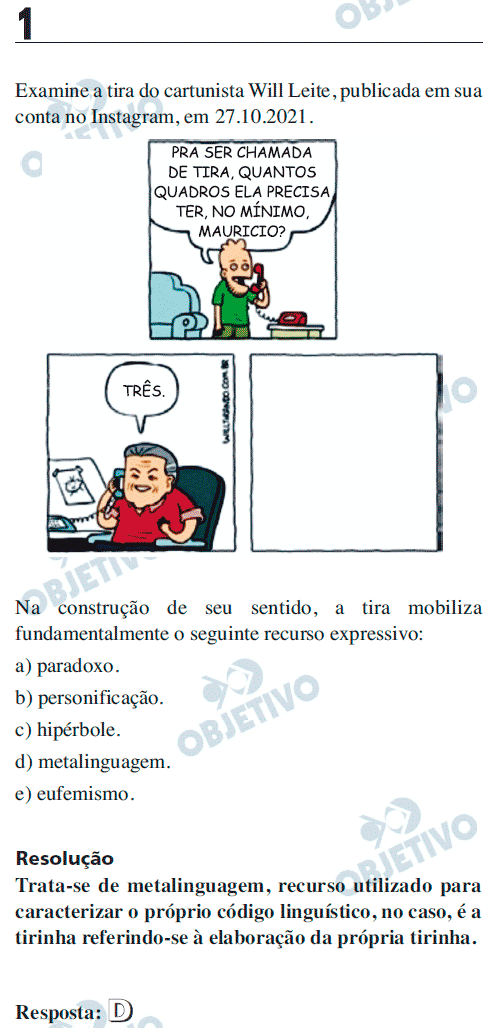 Resolução Comentada - Questão 01